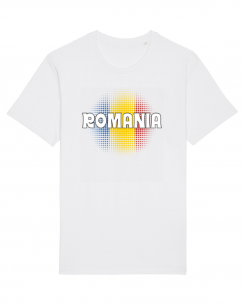 cu iz românesc: România - fundal tricolor #3 White