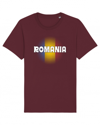 cu iz românesc: România - fundal tricolor #3 Burgundy