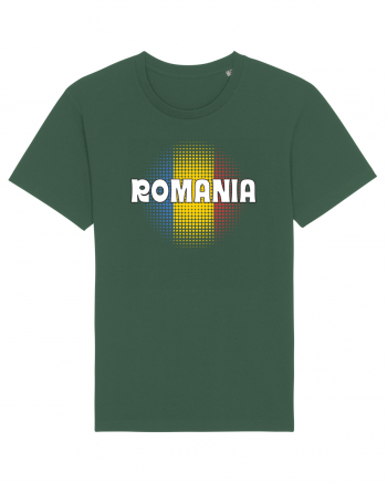 cu iz românesc: România - fundal tricolor #3 Bottle Green