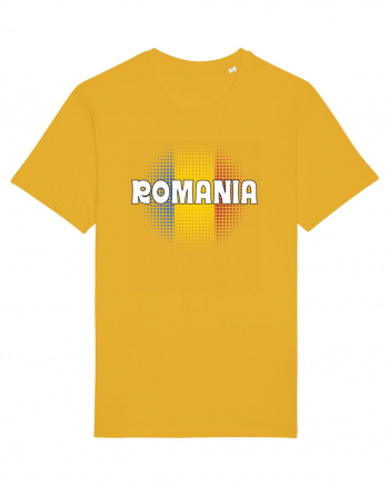 cu iz românesc: România - fundal tricolor #3 Spectra Yellow