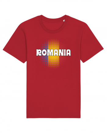 cu iz românesc: România - fundal tricolor #3 Red