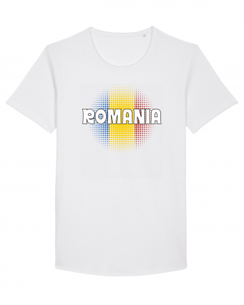 cu iz românesc: România - fundal tricolor #3 White