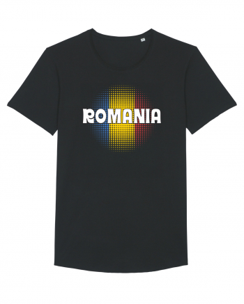 cu iz românesc: România - fundal tricolor #3 Black