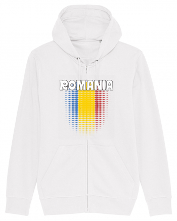 cu iz românesc: România - fundal tricolor #4 White