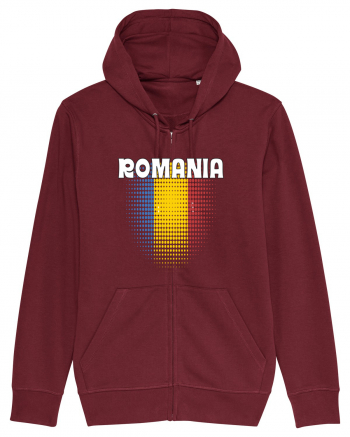 cu iz românesc: România - fundal tricolor #4 Burgundy