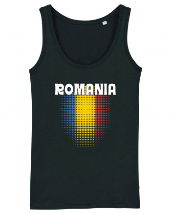 cu iz românesc: România - fundal tricolor #4 Black