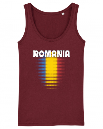 cu iz românesc: România - fundal tricolor #4 Burgundy
