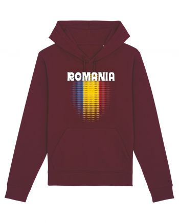 cu iz românesc: România - fundal tricolor #4 Burgundy