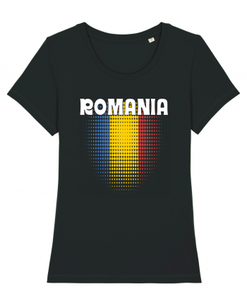 cu iz românesc: România - fundal tricolor #4 Black