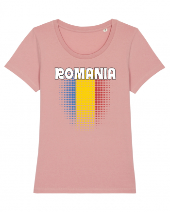 cu iz românesc: România - fundal tricolor #4 Canyon Pink