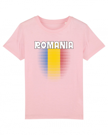 cu iz românesc: România - fundal tricolor #4 Cotton Pink