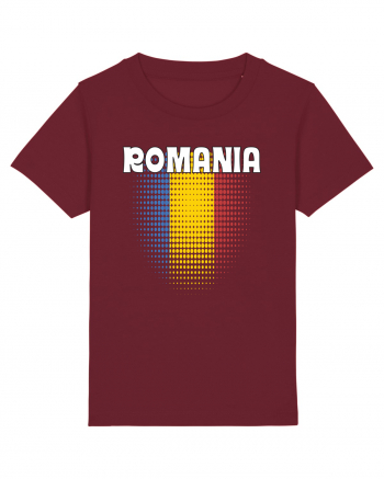 cu iz românesc: România - fundal tricolor #4 Burgundy
