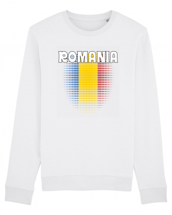 cu iz românesc: România - fundal tricolor #4 White
