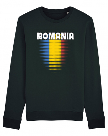 cu iz românesc: România - fundal tricolor #4 Black