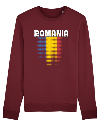 cu iz românesc: România - fundal tricolor #4 Burgundy