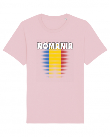 cu iz românesc: România - fundal tricolor #4 Cotton Pink