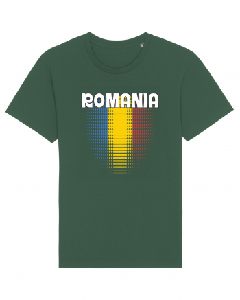 cu iz românesc: România - fundal tricolor #4 Bottle Green