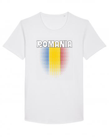 cu iz românesc: România - fundal tricolor #4 White
