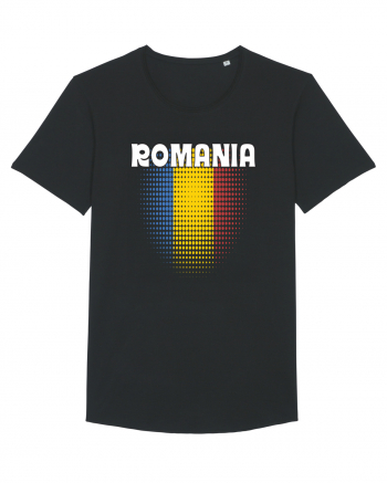 cu iz românesc: România - fundal tricolor #4 Black