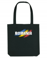 cu iz românesc: România - fundal tricolor #5 Sacoșă textilă