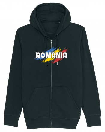 cu iz românesc: România - fundal tricolor #5 Black