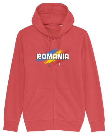 cu iz românesc: România - fundal tricolor #5 Carmine Red