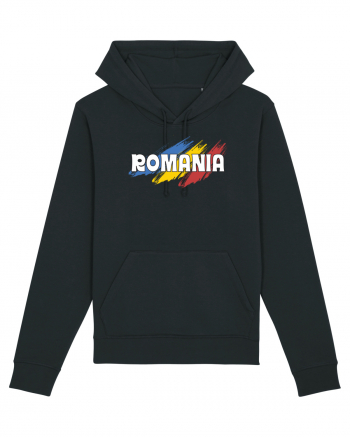 cu iz românesc: România - fundal tricolor #5 Black