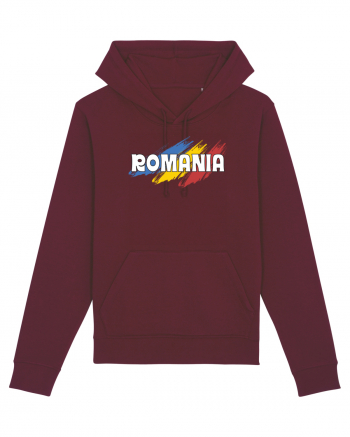 cu iz românesc: România - fundal tricolor #5 Burgundy