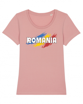 cu iz românesc: România - fundal tricolor #5 Canyon Pink