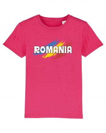 cu iz românesc: România - fundal tricolor #5 Raspberry