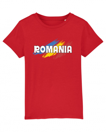 cu iz românesc: România - fundal tricolor #5 Red