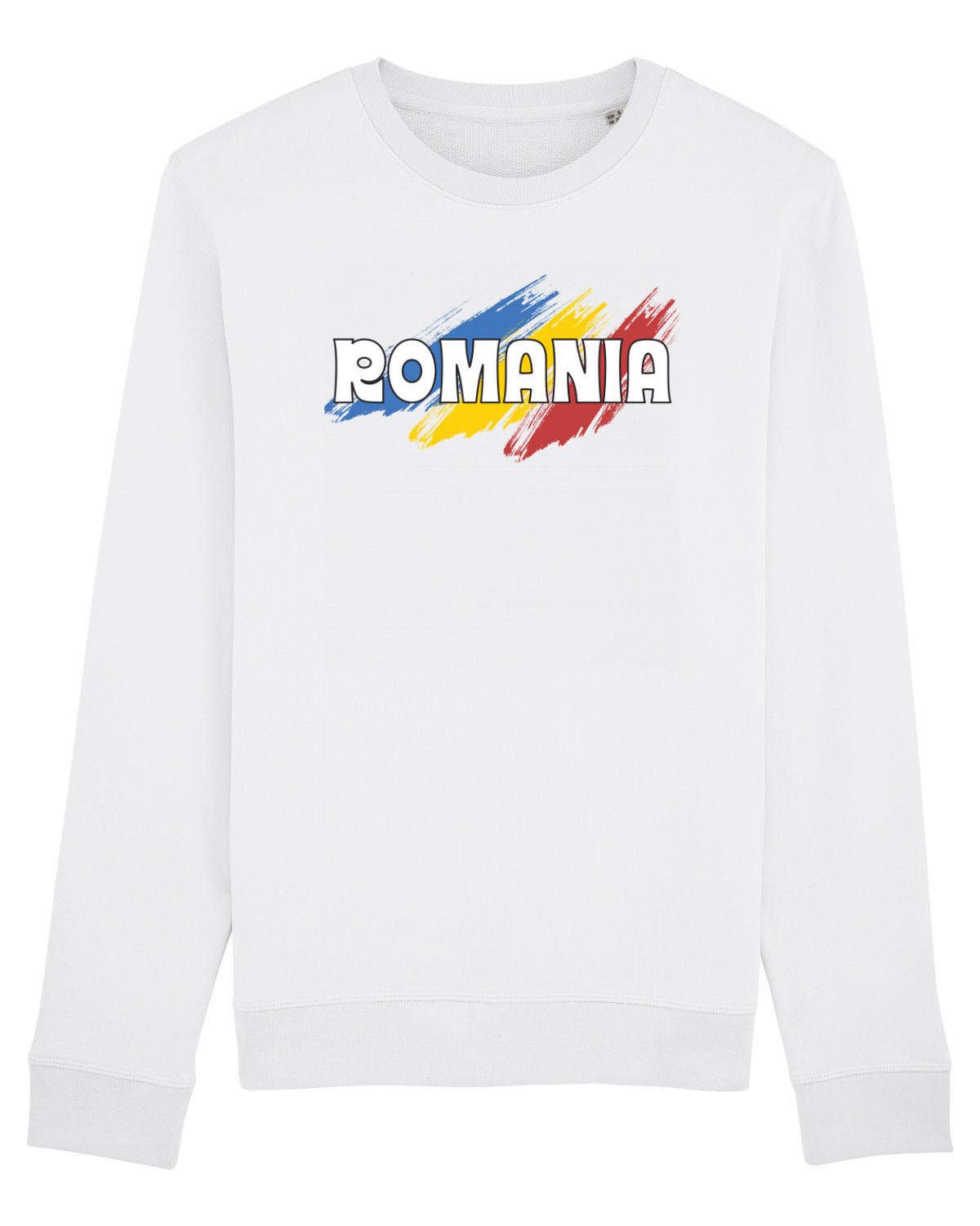 Bluză mânecă lungă Unisex Rise White