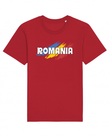 cu iz românesc: România - fundal tricolor #5 Red