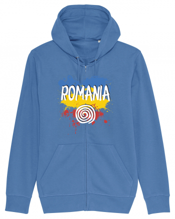 cu iz românesc: România - fundal tricolor #6 Bright Blue