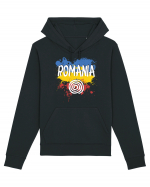 cu iz românesc: România - fundal tricolor #6 Hanorac Unisex Drummer