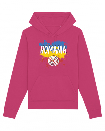 cu iz românesc: România - fundal tricolor #6 Raspberry