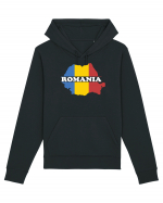 cu iz românesc: România - hartă tricoloră Hanorac Unisex Drummer