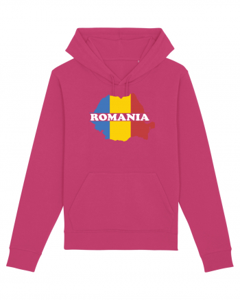 cu iz românesc: România - hartă tricoloră Raspberry