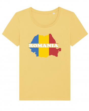 cu iz românesc: România - hartă tricoloră Jojoba