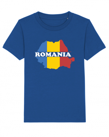 cu iz românesc: România - hartă tricoloră Majorelle Blue