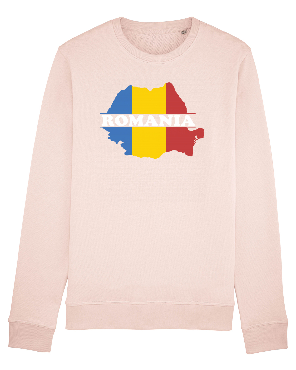 Bluză mânecă lungă Unisex Rise Candy Pink