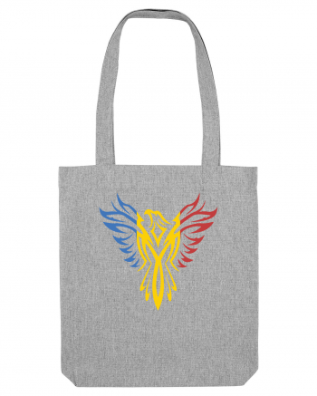 cu iz românesc: România - Phoenix tricolor Heather Grey