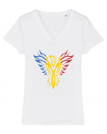 cu iz românesc: România - Phoenix tricolor White