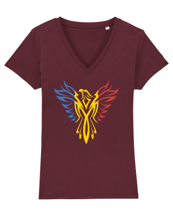 cu iz românesc: România - Phoenix tricolor Burgundy