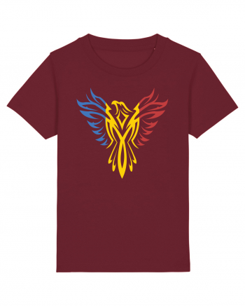 cu iz românesc: România - Phoenix tricolor Burgundy