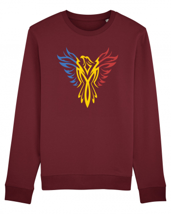 cu iz românesc: România - Phoenix tricolor Burgundy