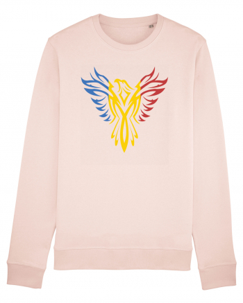 cu iz românesc: România - Phoenix tricolor Candy Pink