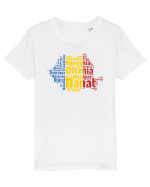 cu iz românesc: România - regiuni geografice Tricou mânecă scurtă  Copii Mini Creator