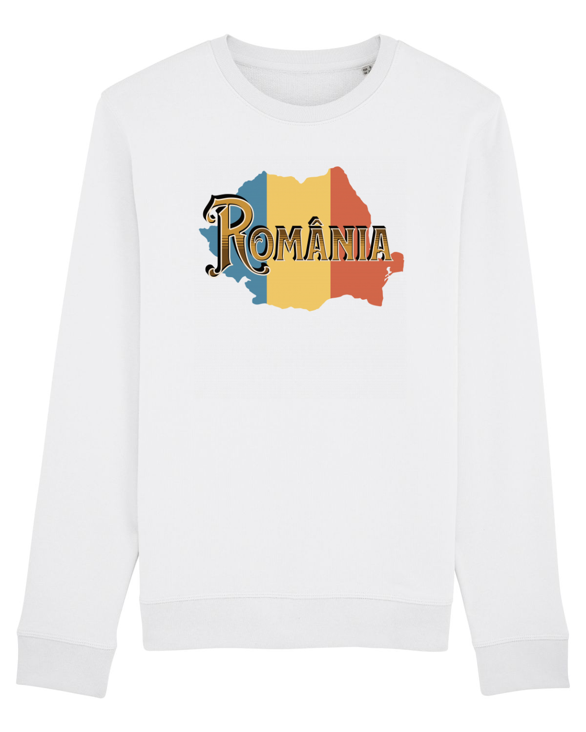 Bluză mânecă lungă Unisex Rise White