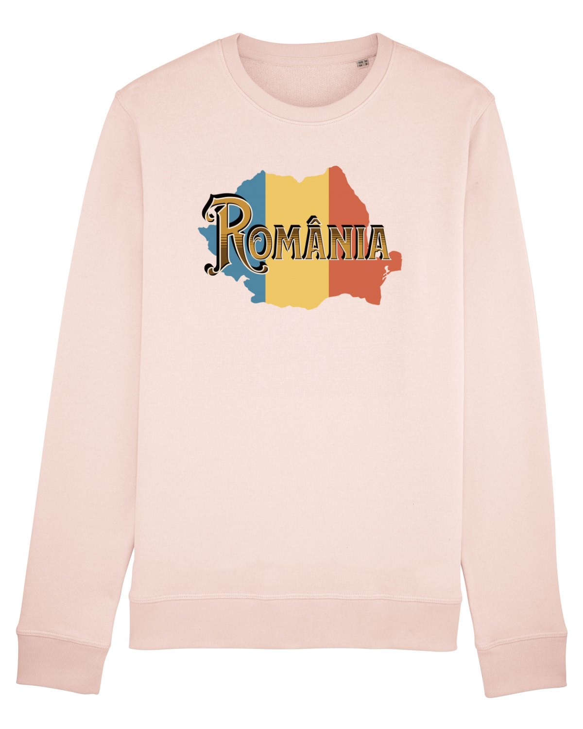 Bluză mânecă lungă Unisex Rise Candy Pink